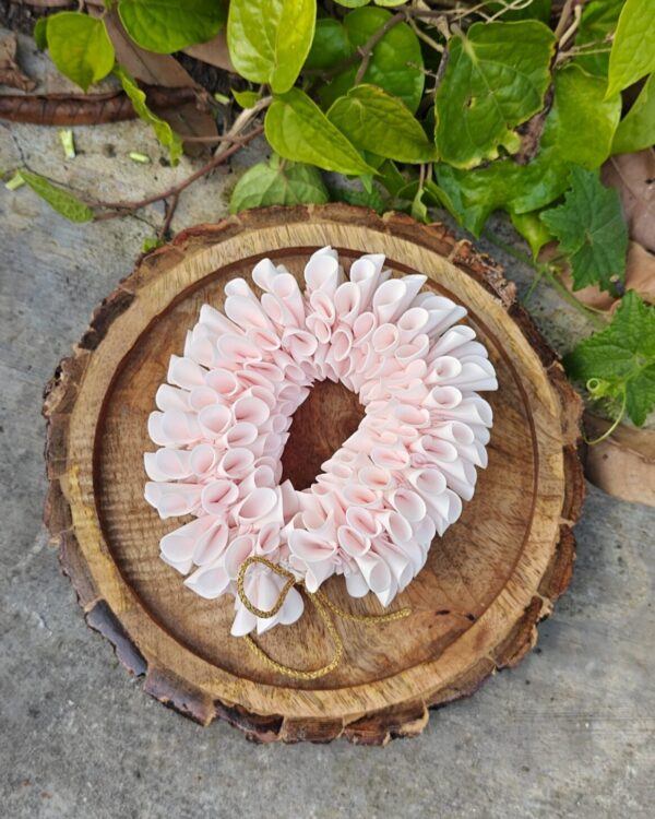 Peach Rose Petals Veni