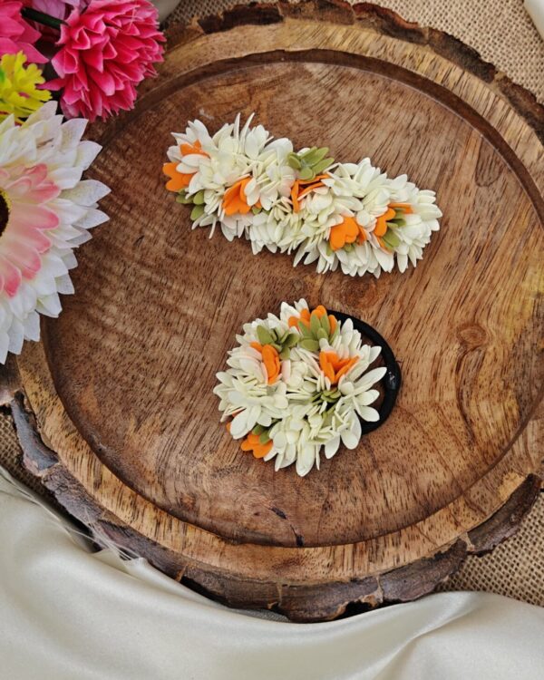 Mullai*kanakamaram*leaf Center clip Combo