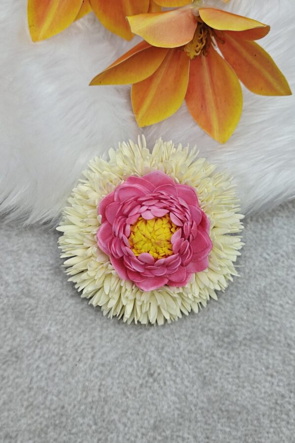 Nithya Malli with Lotus Center Clip