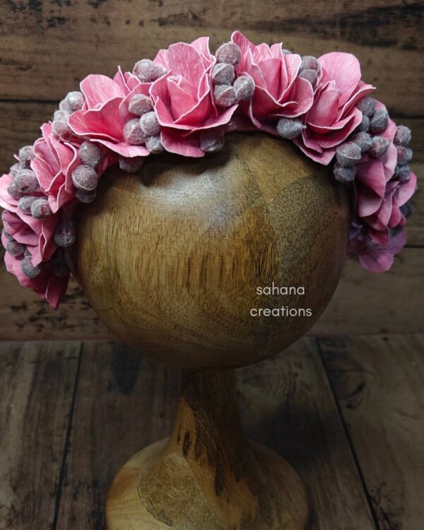 Rose baby headband
