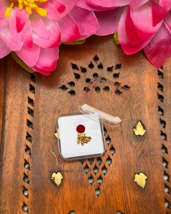 Red Hanging Bindi single pc