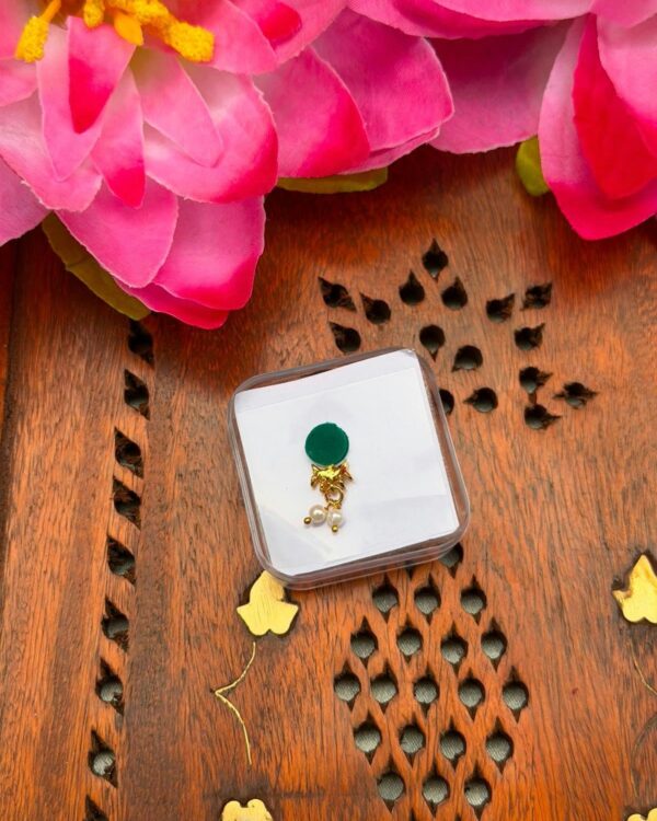 Green Hanging Bindi
