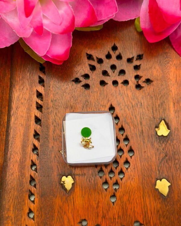Light Green Hanging Bindi