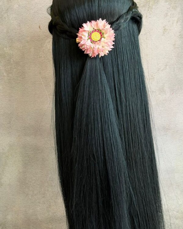 Jathi Poo Roobi Lakshmi Alligator Clips