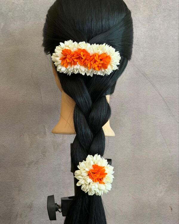 Malli Kanakamaram Center Clip & Hair Tie Combo